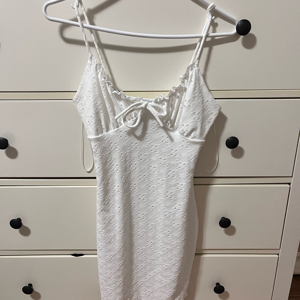 Envy + Grace White Lace Dress